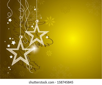 Christmas Background. Abstract Vector Design.