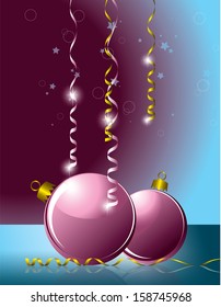 Christmas Background. Abstract Vector Design.