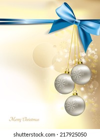 Christmas Background. Abstract Vector Design.