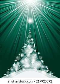 Christmas Background. Abstract Vector Design.