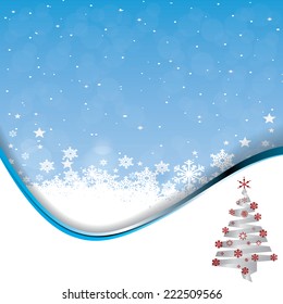 Christmas Background. Abstract Vector Design.