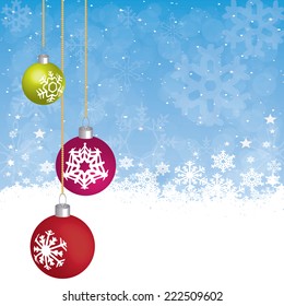 Christmas Background. Abstract Vector Design.