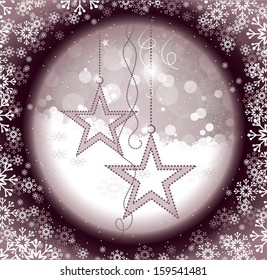 Christmas Background. Abstract Vector Illustration.