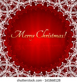 Christmas Background. Abstract Vector Illustration