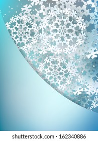 Christmas Background. Abstract Vector Illustration. + EPS10 vector file