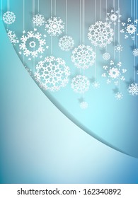 Christmas Background. Abstract Vector Illustration. + EPS10 vector file