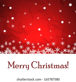 Christmas Background. Abstract Vector Illustration for Your own design.