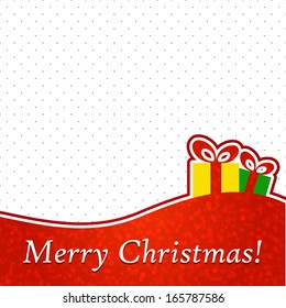 Christmas Background. Abstract Vector Illustration for Your own design.