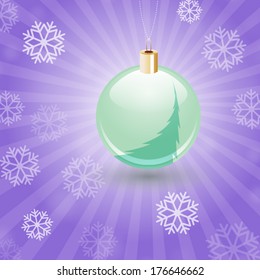 Christmas Background. Abstract Vector Illustration