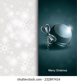 Christmas Background. Abstract Vector Illustration.