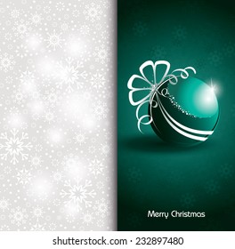 Christmas Background. Abstract Vector Illustration.