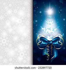 Christmas Background. Abstract Vector Illustration.