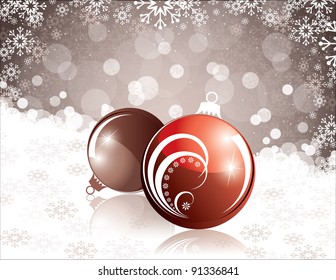 Christmas Background. Abstract Vector Illustration. Eps10 Format.