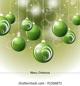 Christmas Background. Abstract Vector Illustration. Eps10 Format.
