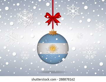 Christmas background Argentina