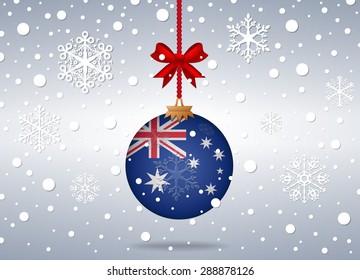Christmas background Australia