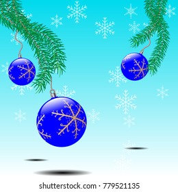 christmas background christmas ball 