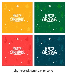 Christmas background. Christmas banner, poster, greeting cards, headers, website. Vector, Illustration