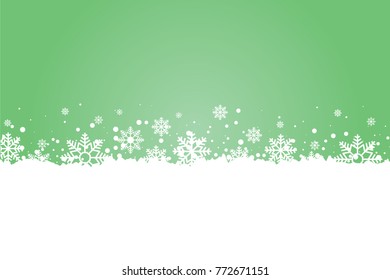 Christmas background barely white.