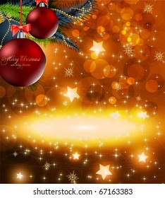 Weihnachtshintergrund mit Bauern und Weihnachtsbaum