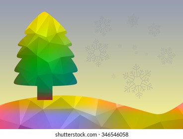 Christmas Background. Beautiful abstract snowflake Vector Illustration. Eps10.
