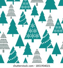 Weihnachtshintergrund, schönes und bezauberndes Muster, macht Freude und Ruhe. Geeignet für alle Stoffe oder Papierdrucke sowie Holz.