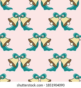El fondo navideño, hermoso y encantador patrón, hace alegría y paz. Adecuado para todas las impresiones de tela o papel, así como para la madera.