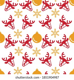 El fondo navideño, hermoso y encantador patrón, hace alegría y paz. Adecuado para todas las impresiones de tela o papel, así como para la madera.