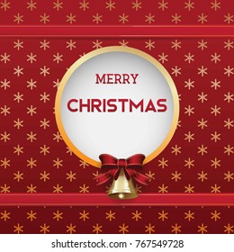 Christmas Background With Bells