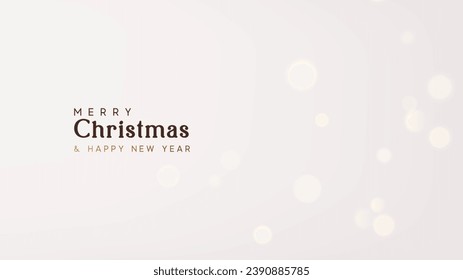 Christmas background blur glow light bokeh. Abstract soft color blurred bokeh lights. Vector illustration