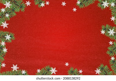 Christmas background. Can be used to write greetings.