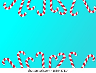 christmas background, candy cane, art