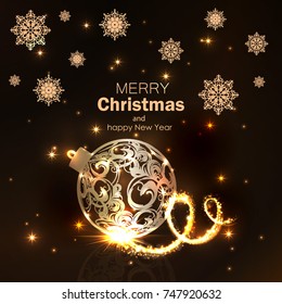 christmas background, card
