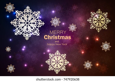 christmas background, card