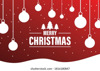 Christmas background. Card or invitation.