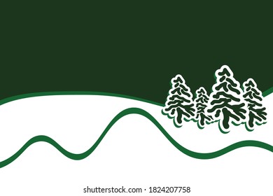 Christmas background. Card or invitation.