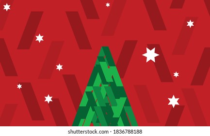 Christmas background. Card or invitation.