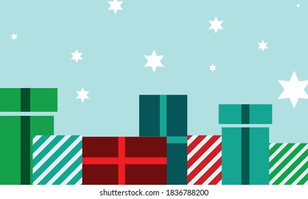 Christmas background. Card or invitation.