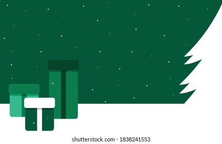 Christmas background. Card or invitation.