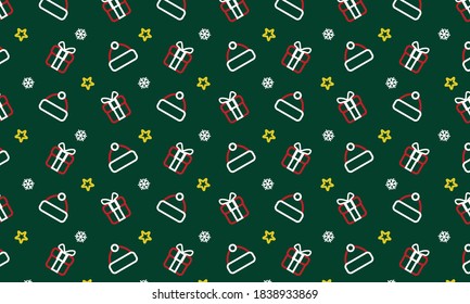 Fondo de Navidad. Tarjeta o invitación.