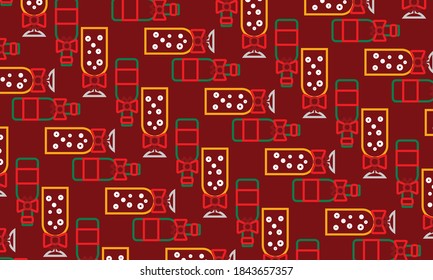 Christmas background. Card or invitation.