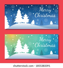 Christmas background card templates. Vector design element. Set of brochure, poster templates. Vector illustration