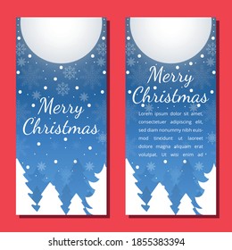 Plantillas de tarjetas de fondo de Navidad. Elemento de diseño de vectores. Conjunto de folletos, plantillas de afiches. Ilustración del vector