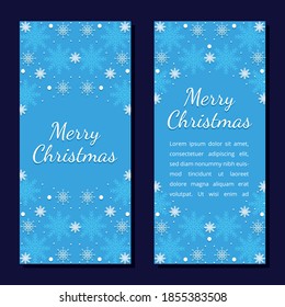 Plantillas de tarjetas de fondo de Navidad. Elemento de diseño de vectores. Conjunto de folletos, plantillas de afiches. Ilustración del vector