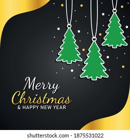 Christmas background card templates. Vector design element. Set of brochure, poster templates. Vector illustration