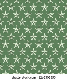 Christmas background with cartoon stars. Vector.