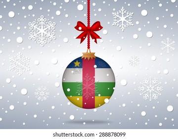Christmas background central African