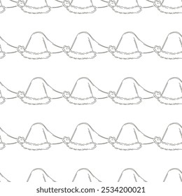 Christmas background. Coloring pattern in hand draw style