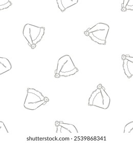 Christmas background. Coloring pattern in hand draw style
