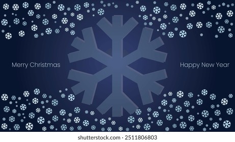  christmas background contain snow, suitable for decoration holiday , simple minimalist and elegance background 